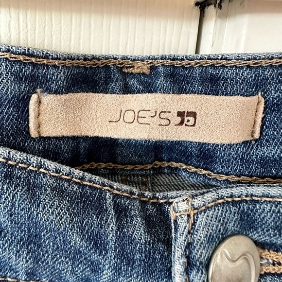 Joe’s Jeans Candace Cut Distressed Ankle Jeans Waist 29 Medium Wash Retro Boho - Picture 5 of 9